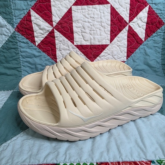Hoka One One Other - Hoka One One Ora Recovery Slide 2 Cream Mens 8 Womens 10 Comfort Sandal
